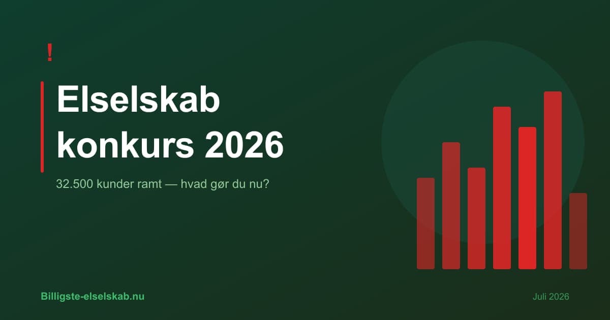 Elselskab konkurs 2026 → Hvad gør du nu? (Komplet guide)