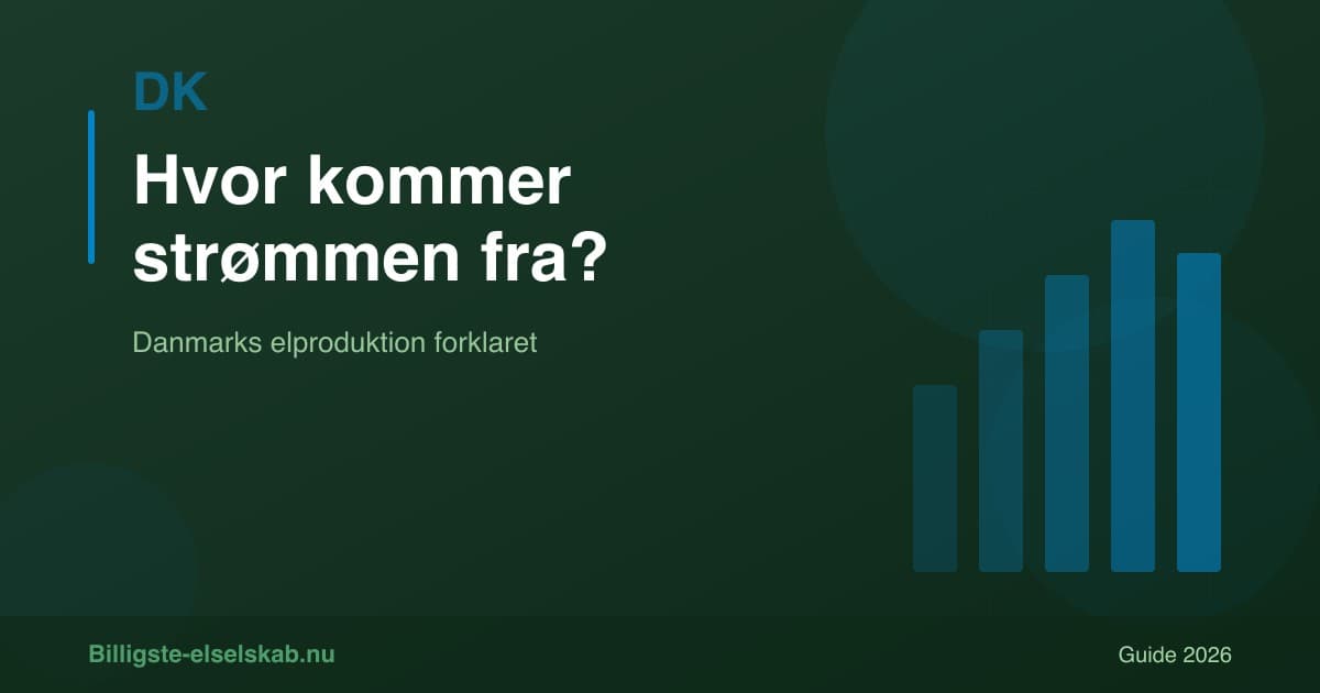 Hvor kommer strømmen fra? → Elnettet i Danmark forklaret